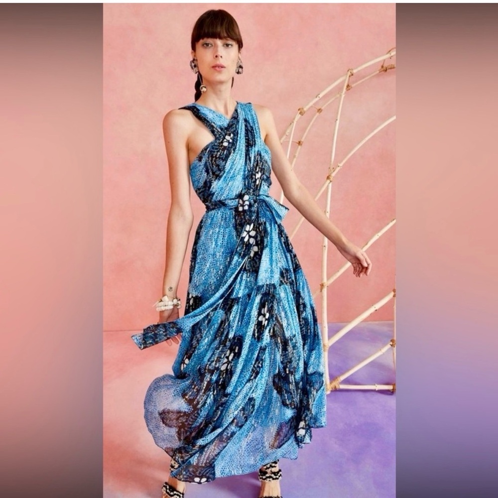 Stunning Silk Ulla Johnson Adora Gown